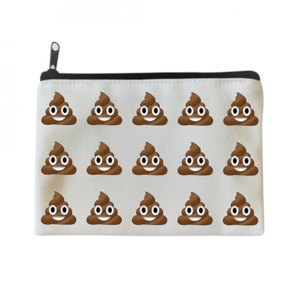 Poop Emojis MakeUp Bag Poop Emojis Cosmetic Bag Gem